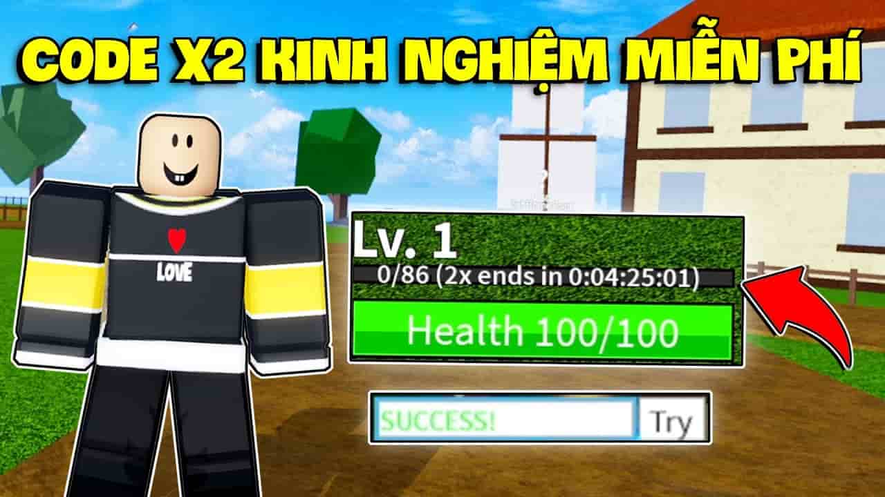 Bộ code x2 kinh nghiệm đang được săn lùng